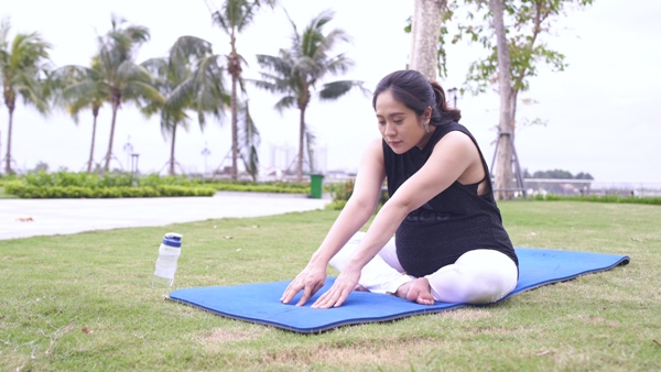 Thanh Thuý chia sẻ bí quyết khoẻ mạnh ở tháng thứ 8 thai kỳ 2